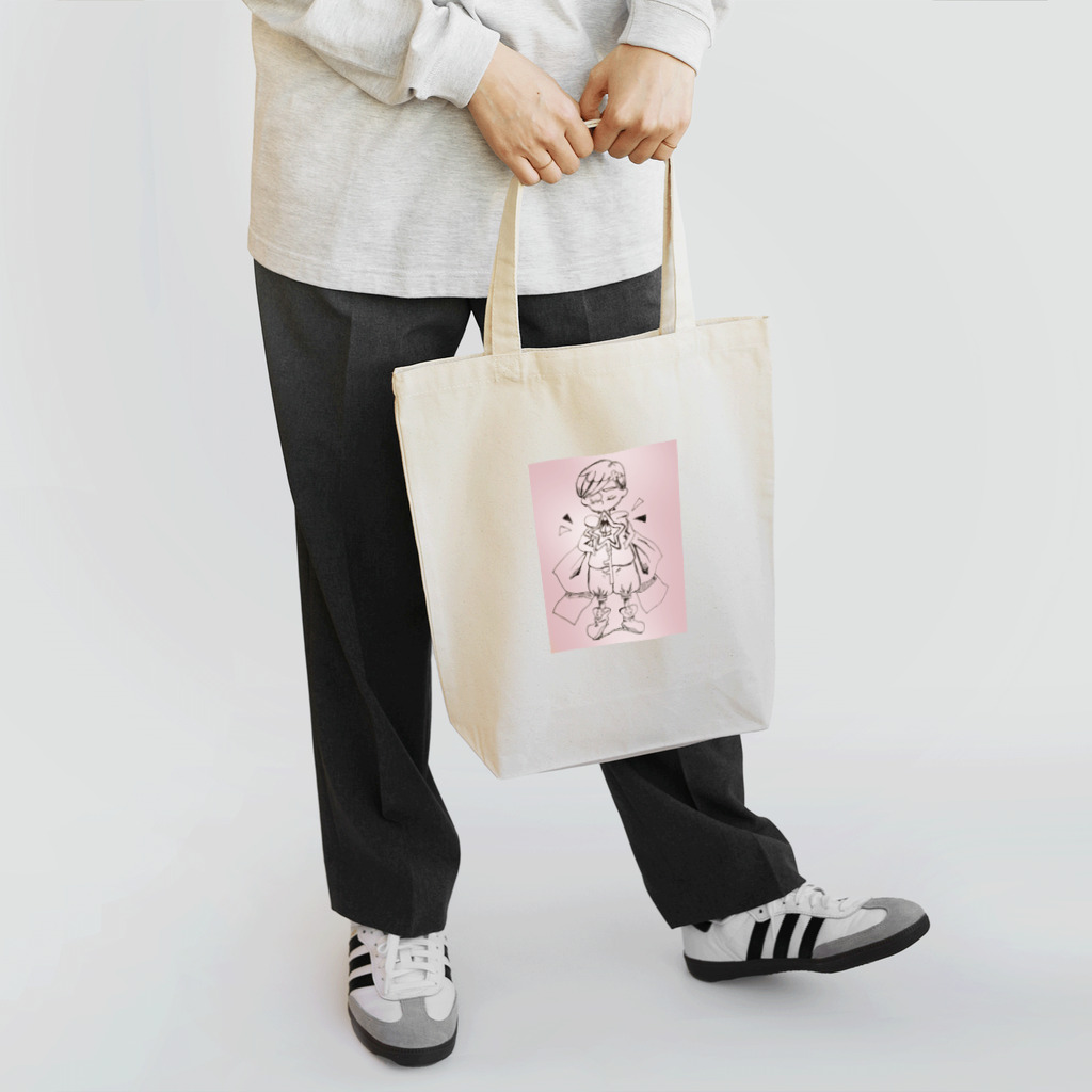 心の在り処のラッキーモチーフシリーズ鍵の少年 Tote Bag