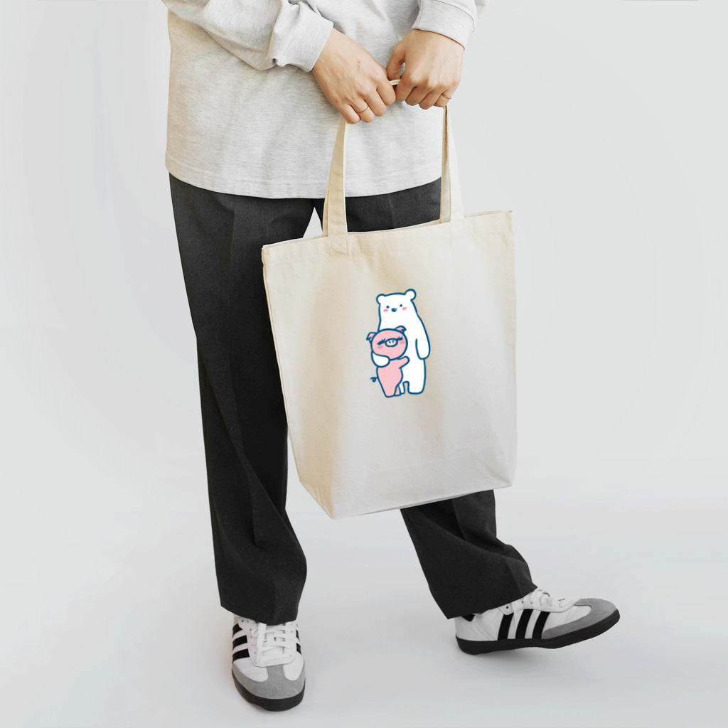 Tuyu-roomのシロクマとブタちゃん Tote Bag