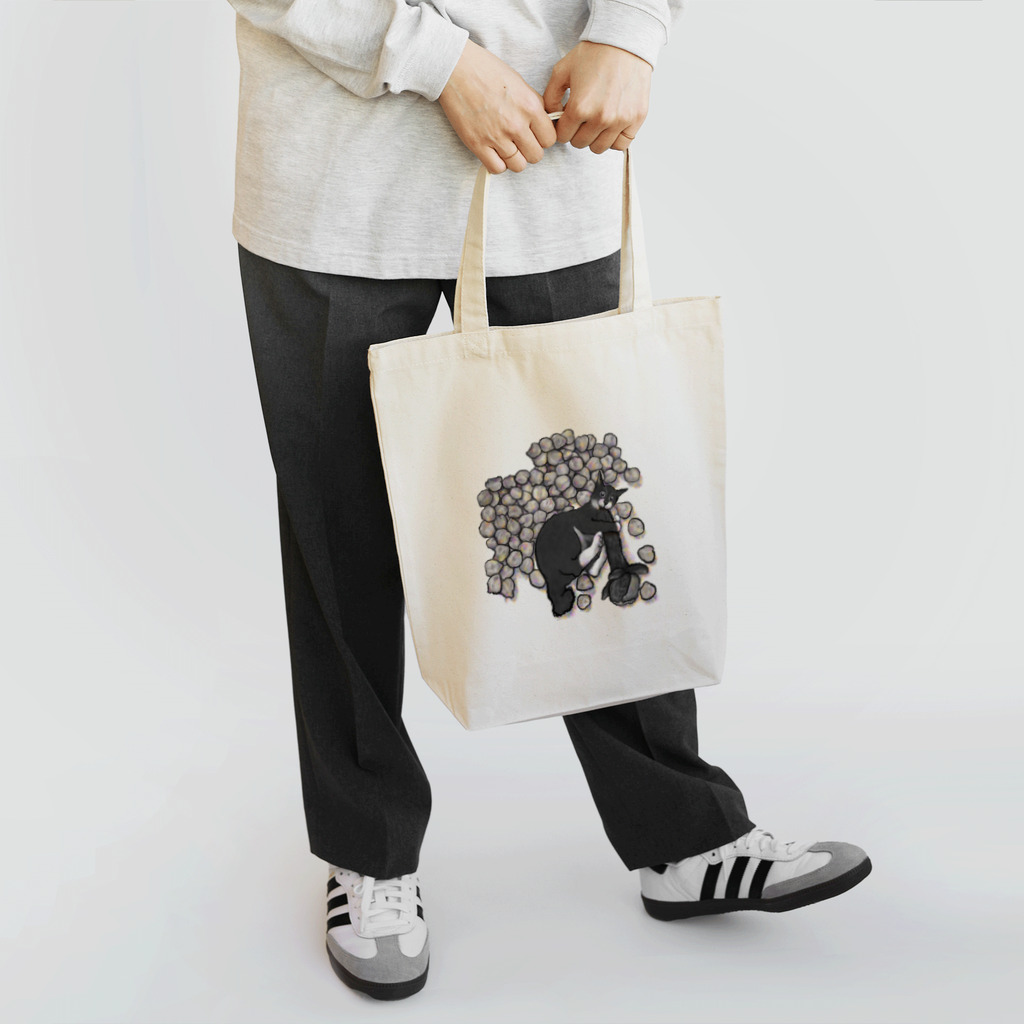 gossion［ごしょん］のクローブに猫キック Tote Bag