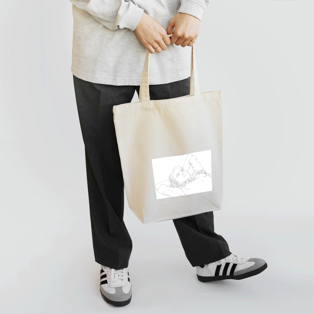 フラミンゴ洋裁店の空想 Tote Bag