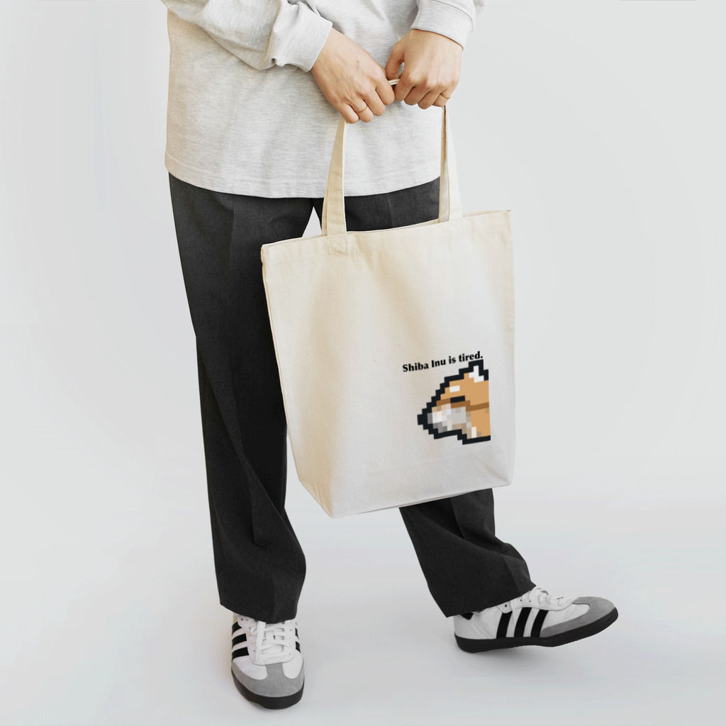 tired.のおつかれ柴さん by tired. Tote Bag