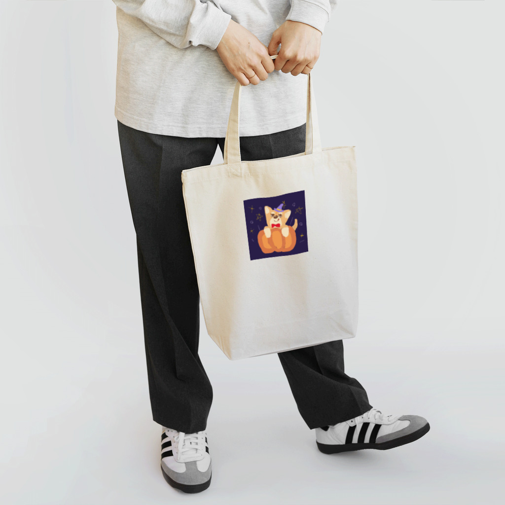 喫茶 余白とコーヒー 奈良のルアナ店長のハロウィン Tote Bag