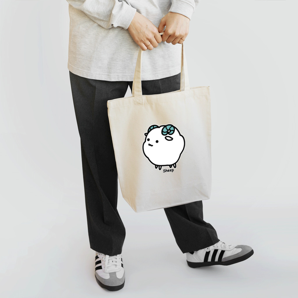 yuccoloのふわもこひつじ Tote Bag