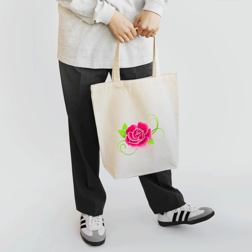 saionのカーミン・ローズ Tote Bag