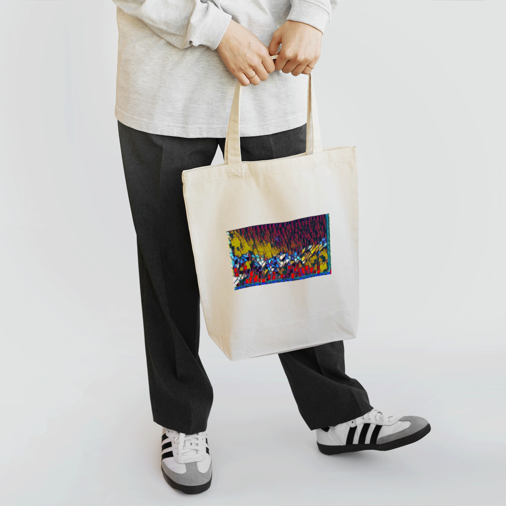 Try Anythingの綺麗なタイルグッズ Tote Bag