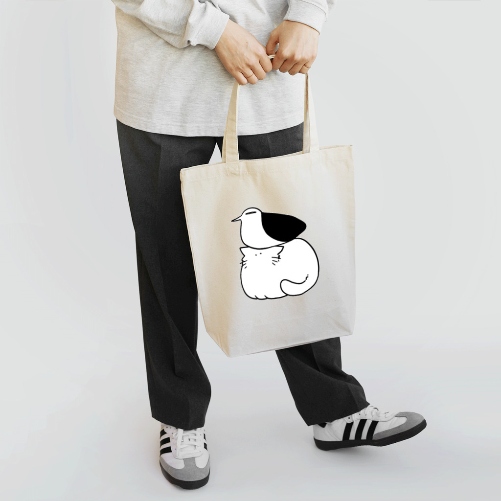 猫鍋のカモメと猫 Tote Bag