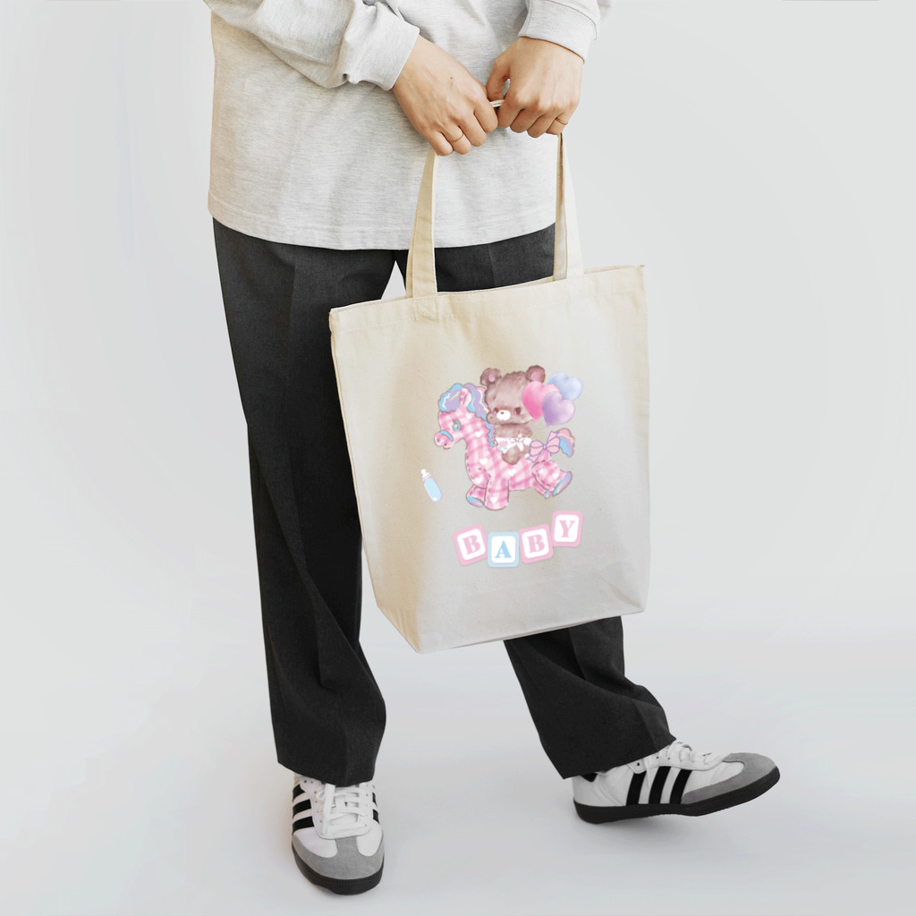 らくだのいたずらBABYくま Tote Bag