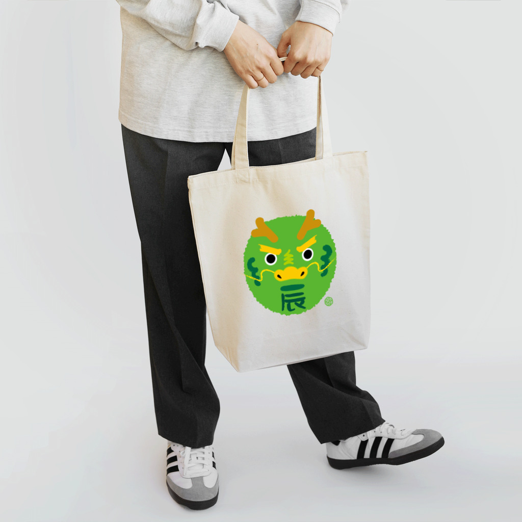 Atelier Pomme verte の竜の顔 Tote Bag