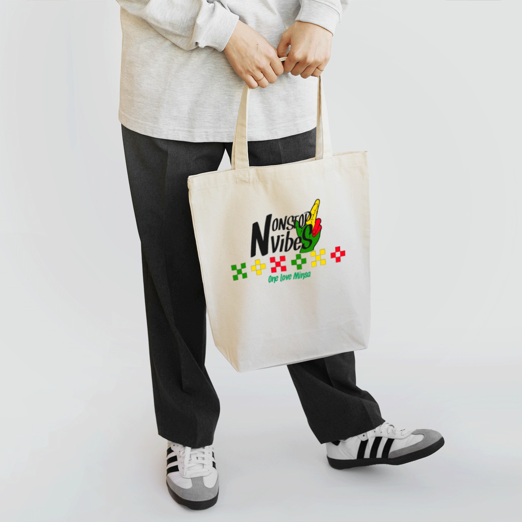 MOKKEYのNONSTOP VIBES（Bミンサー） Tote Bag