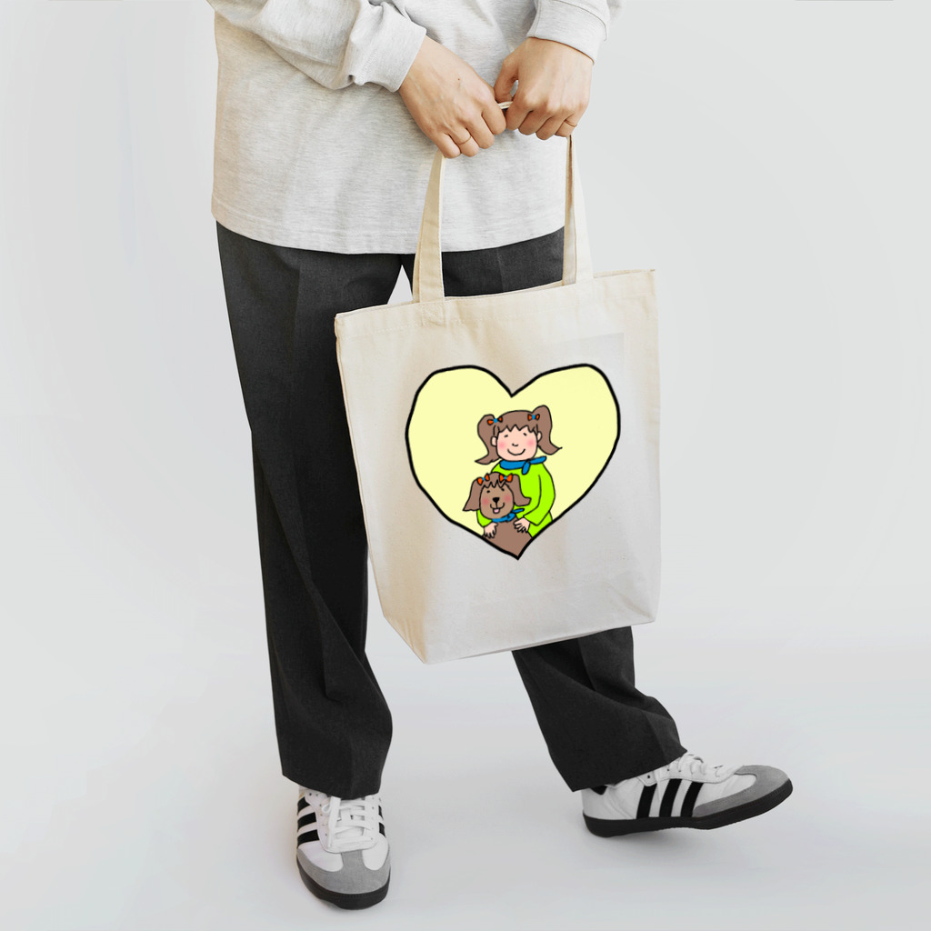 ドキドキ星人のなかよしさん Tote Bag