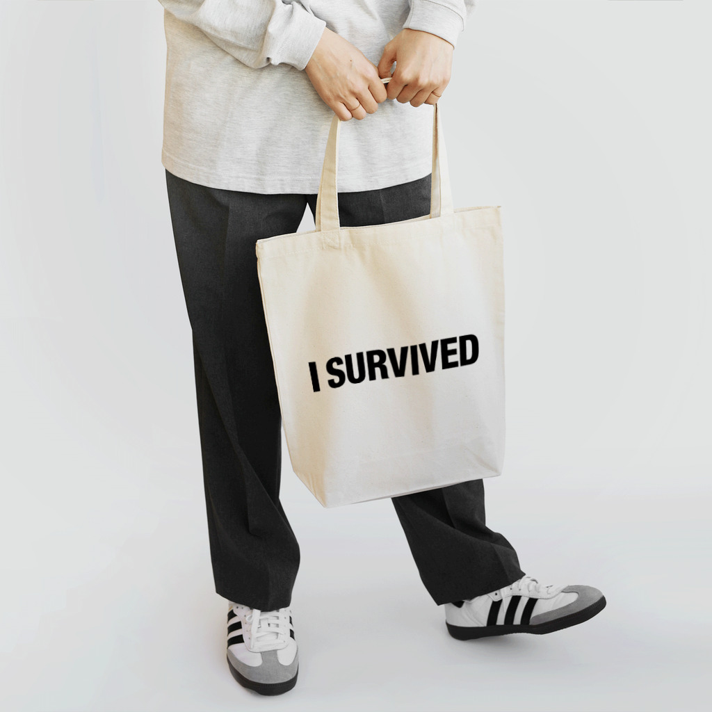 shoppのI SURVIVED BAG Tote Bag