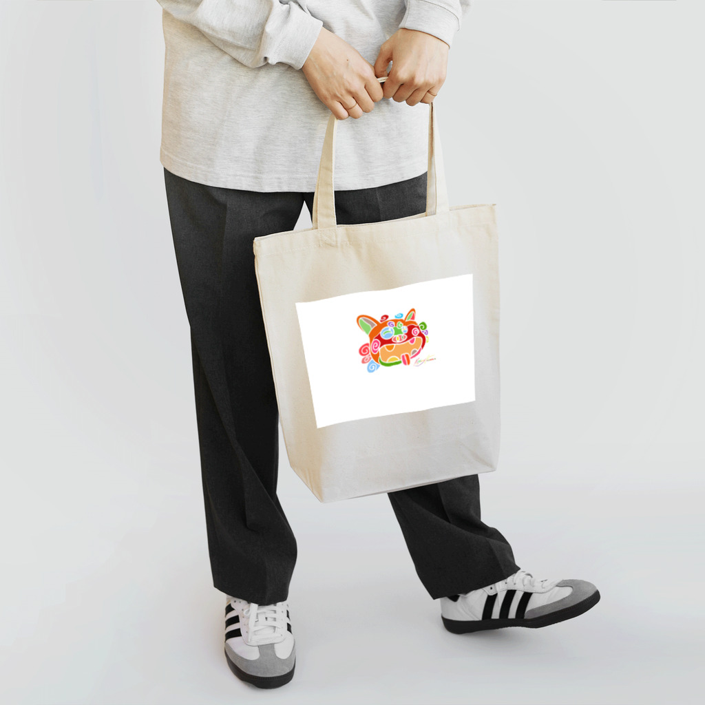 pinkpenguinのスマイルシーサー Tote Bag