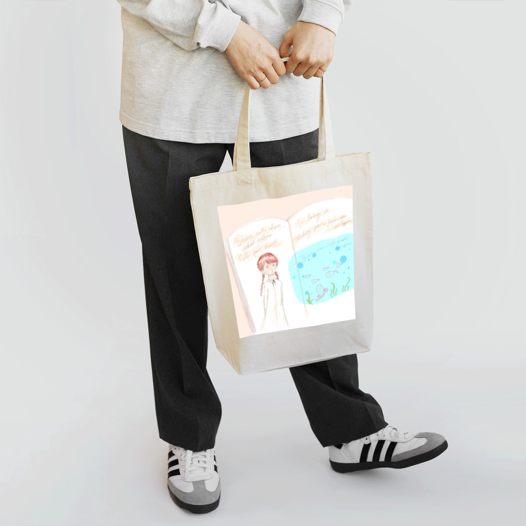 rukamoの赤毛の女の子 Tote Bag