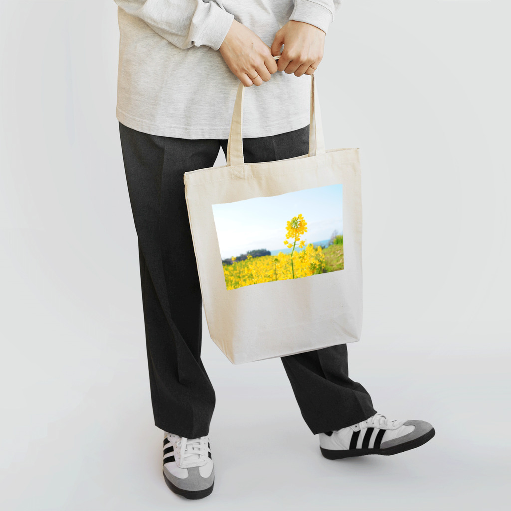 さやえんどうの菜の花 Tote Bag