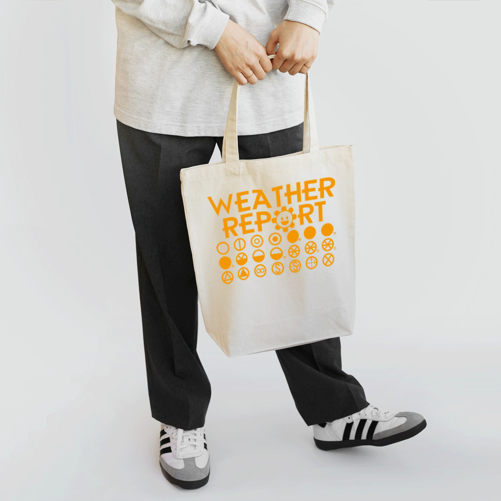 AURA_HYSTERICAのWeather_Report Tote Bag