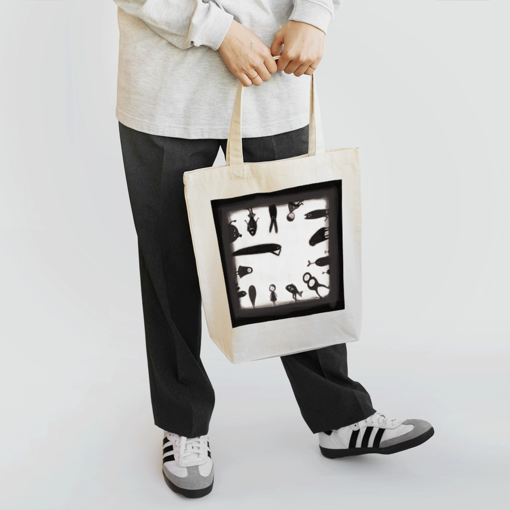 hentecoのしかくいせかい Tote Bag