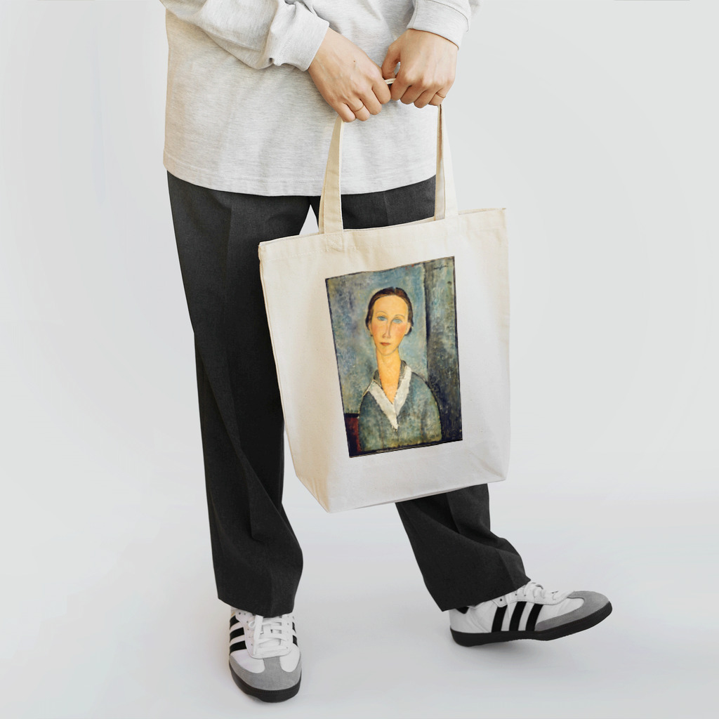 museumshop3の【世界の名画】アメデオ・モディリアーニ『Girl in a Sailor's Blouse』 Tote Bag