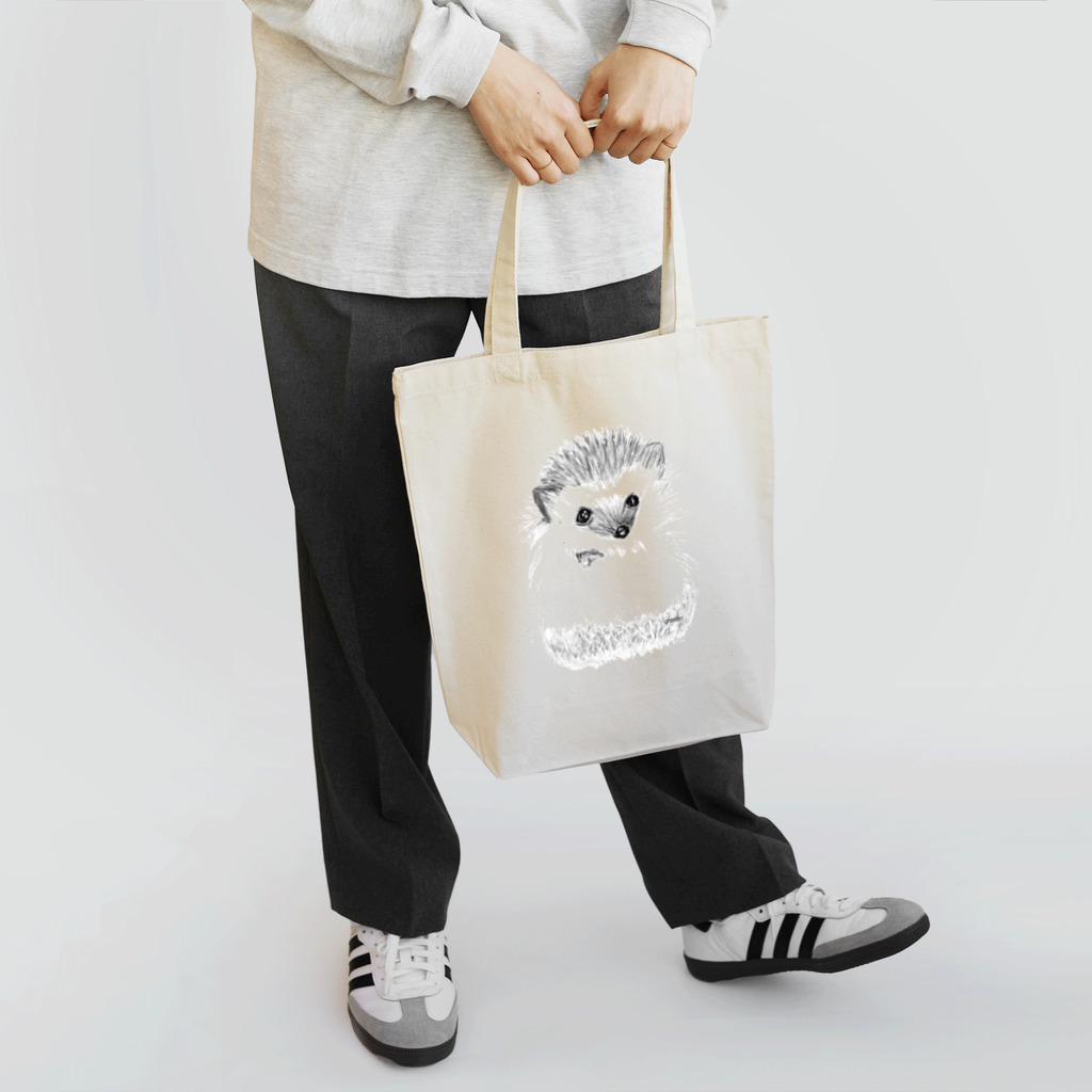 greetenのハリネズミ　モノクロアート Tote Bag