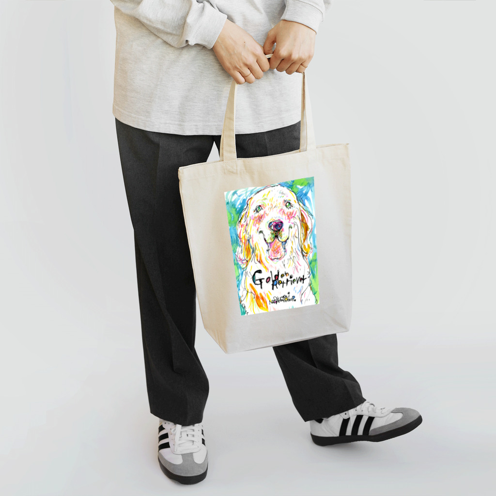 長友心平のゴールデン水色 Tote Bag