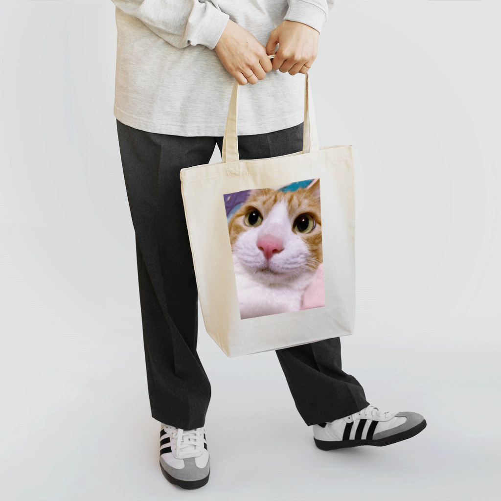 昭和～平成～令和系のりさぴん@の保護猫 セサミくん Tote Bag