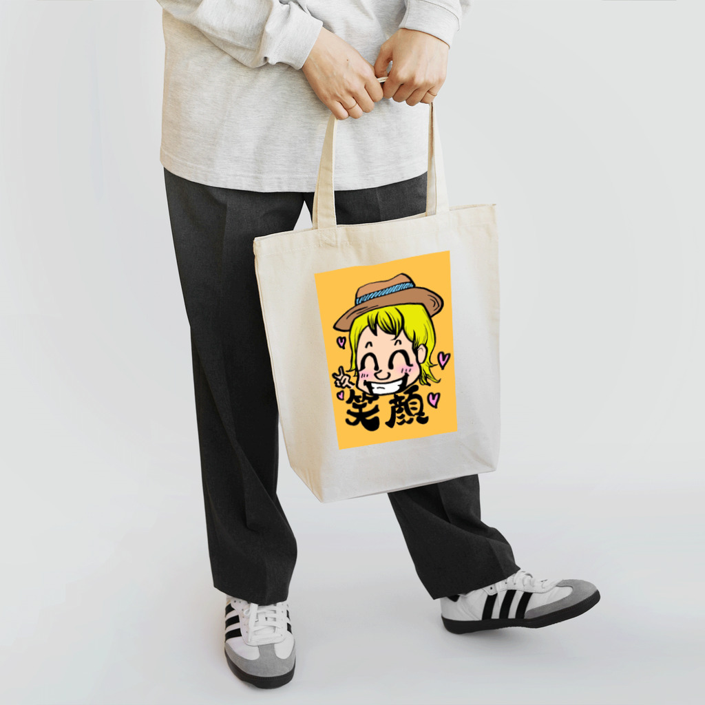 花田 哲の笑顔 Tote Bag