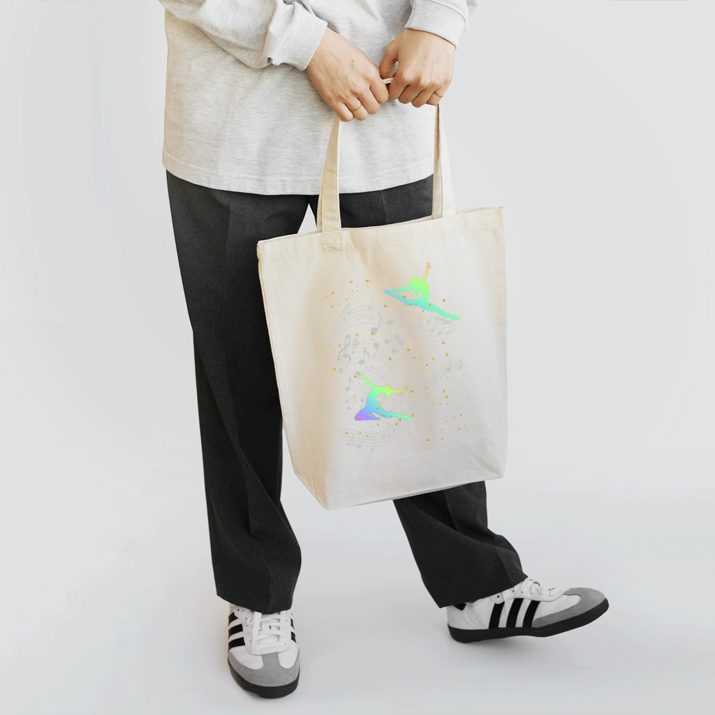 riri8の器械体操　体操 Tote Bag