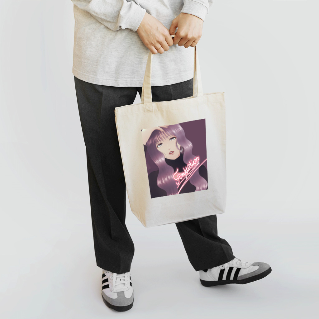 猫の嫁＠.ﾟ･*.⸃₍⁽΄˙̥΄ ⁾₎⸜.*･ﾟの女性 Tote Bag