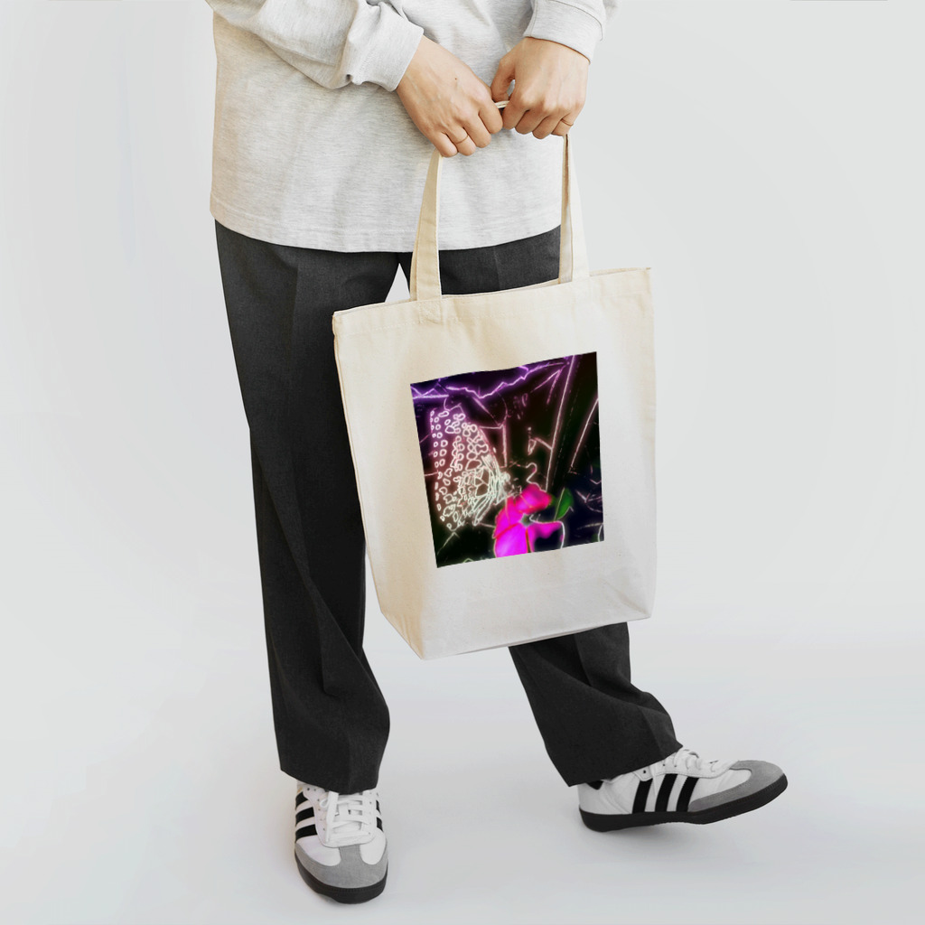 MYO ART の蝶と花　バタフライ Tote Bag