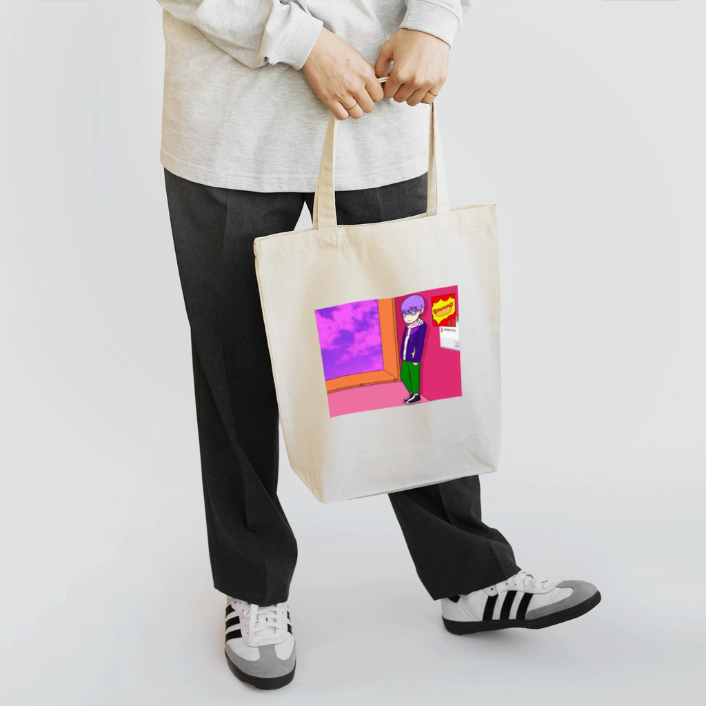 でんちぎれのお店の路地 Tote Bag