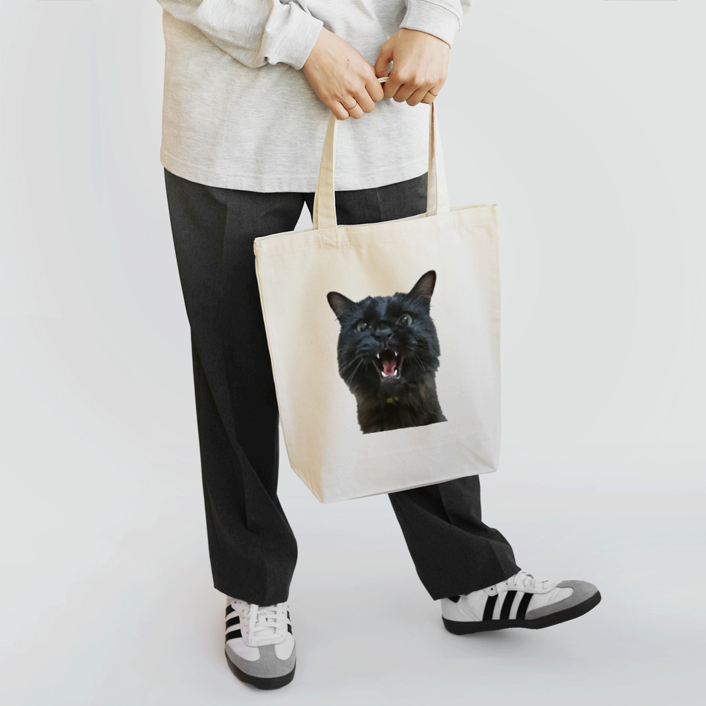 てらもむの野獣猫 Tote Bag