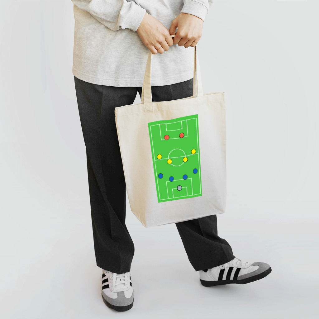 ボーットウィンのサッカーフォーメーション Tote Bag