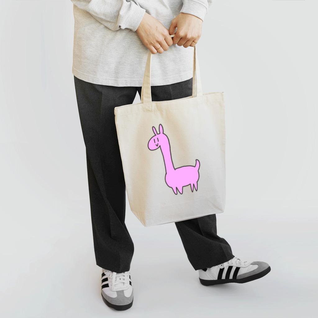 十織のお店の謎のピンク生き物 Tote Bag