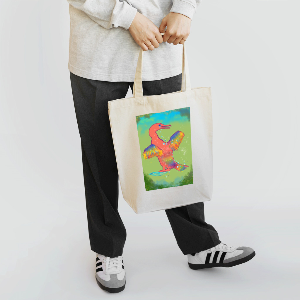 100 Papageno Storyの飛べない鳥のかけるん Tote Bag