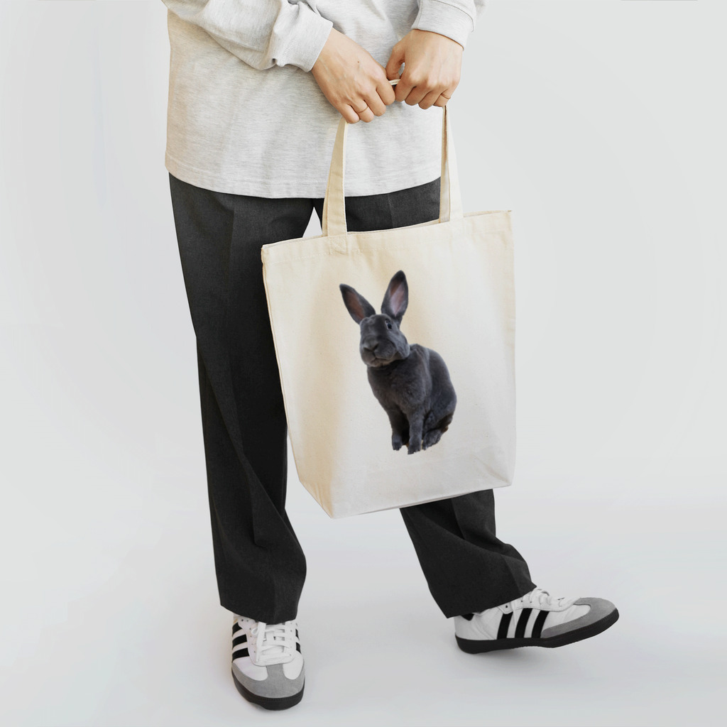 モフモフ動物ストアの凛々うさぎ Tote Bag