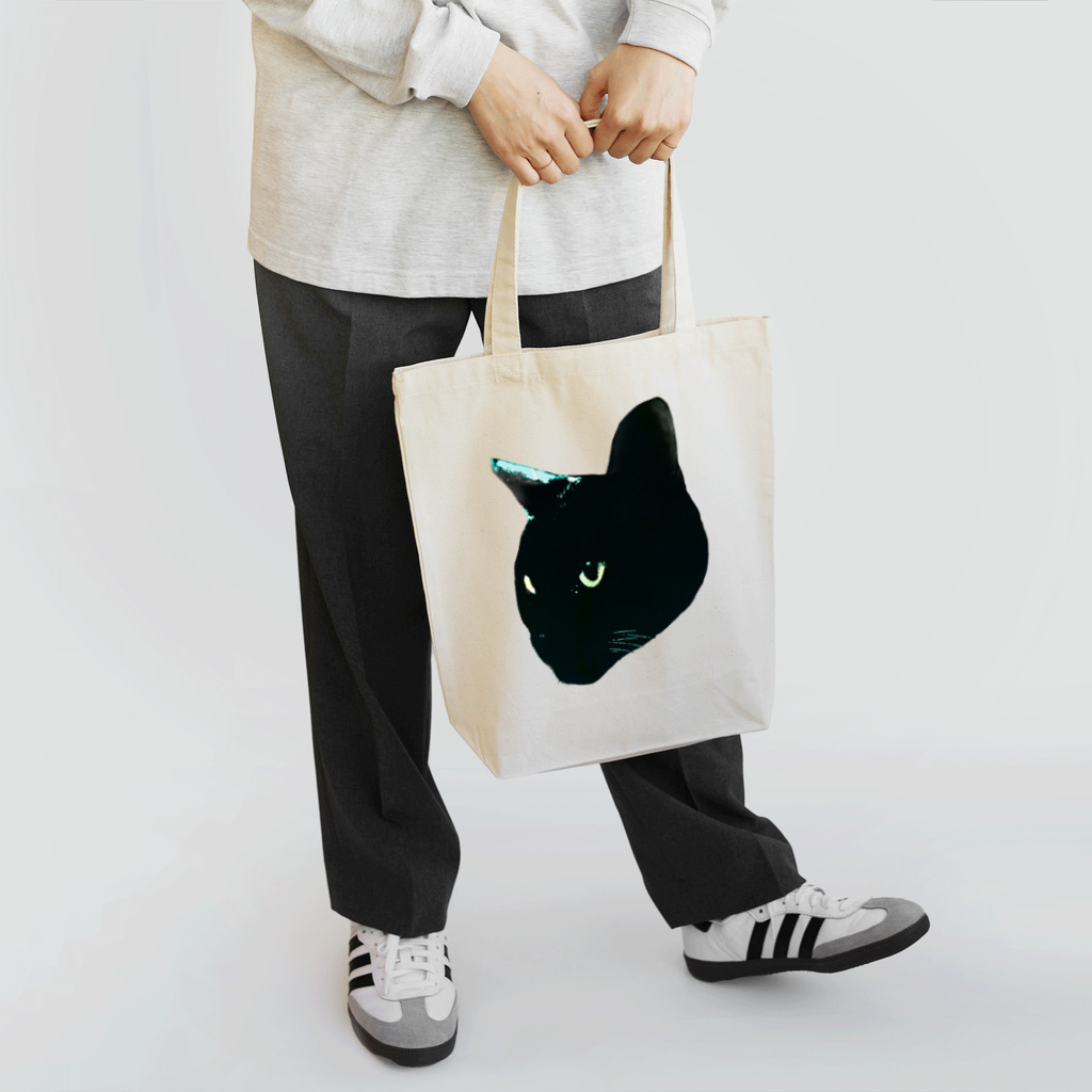 FJD  FJDesignのBLACK CAT Tote Bag