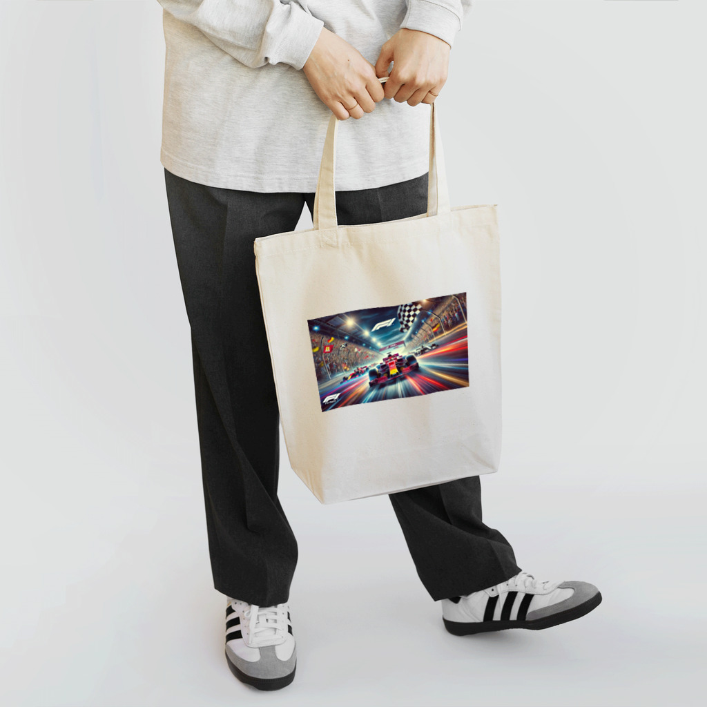 the blue seasonのスピードと興奮の頂点：フォーミュラ1レースの魅力 Tote Bag