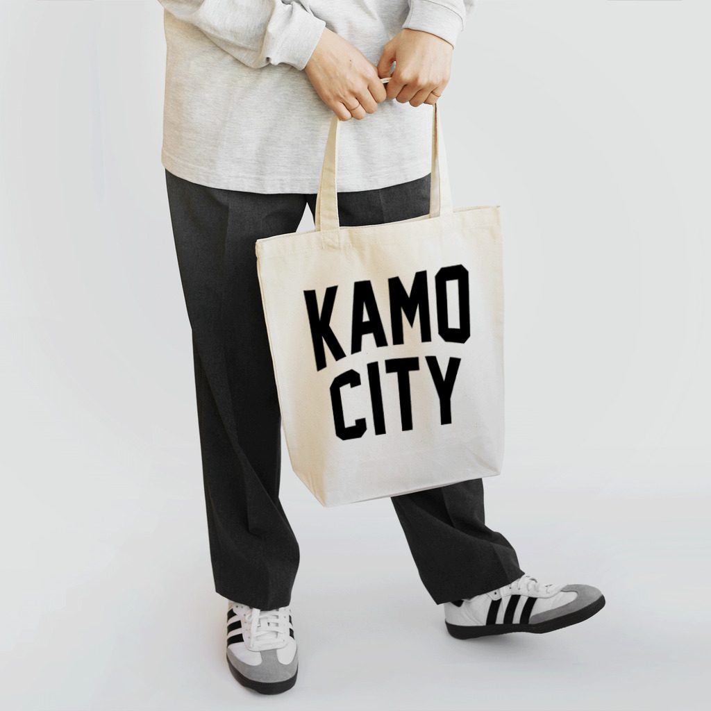 JIMOTOE Wear Local Japanの加茂市 KAMO CITY トートバッグ