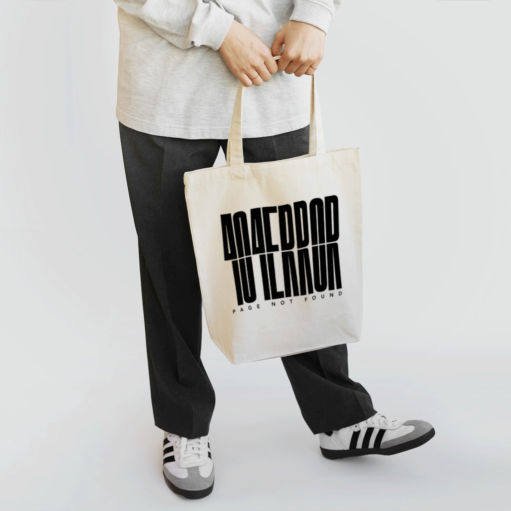 RETHELD_DESIGNの404 ERROR Tote Bag