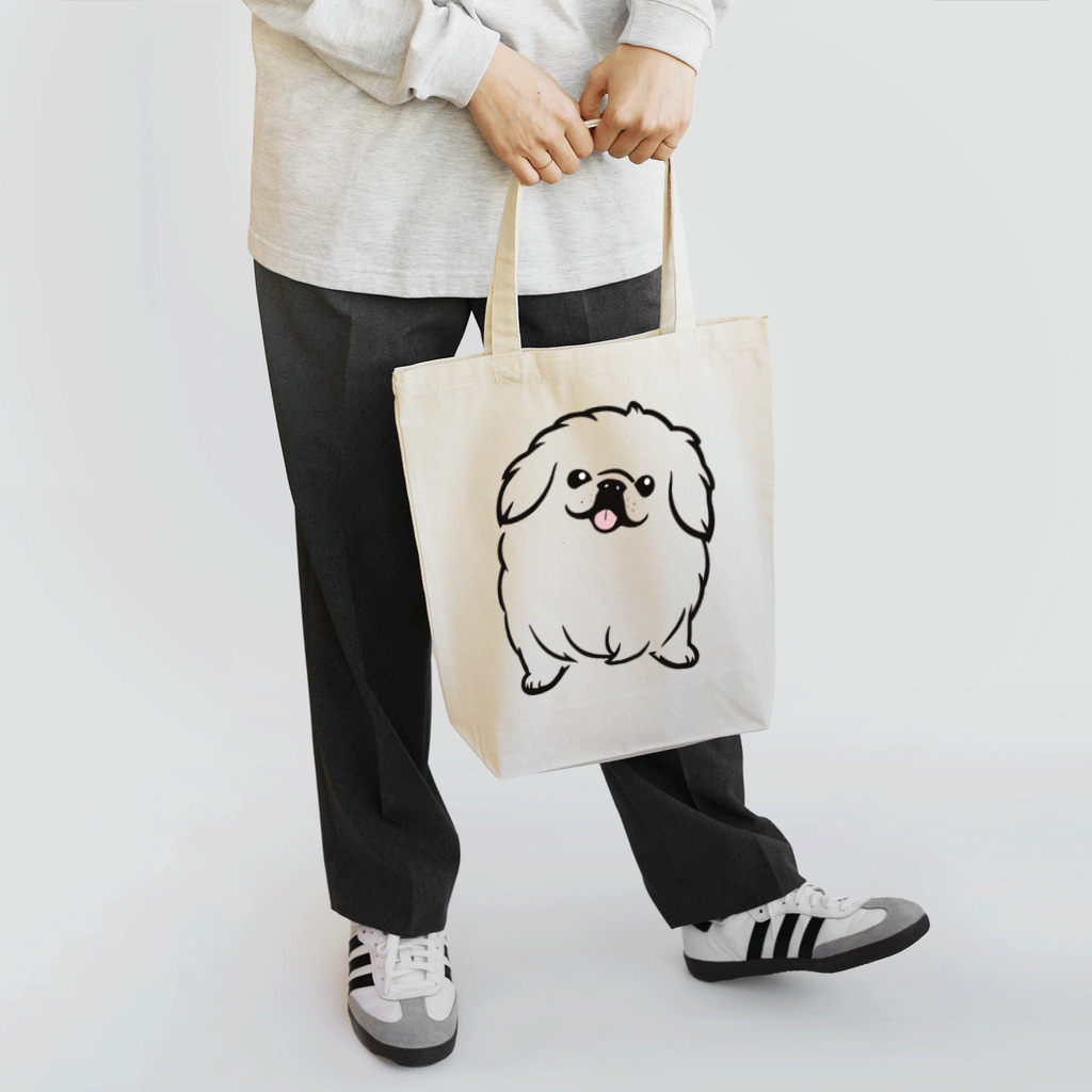 ファンシーTシャツ屋のペキニーズちゃん Tote Bag