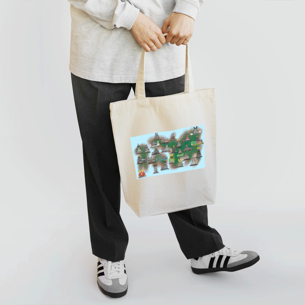 まさにの日本のお城を愛する全ての人へ Tote Bag