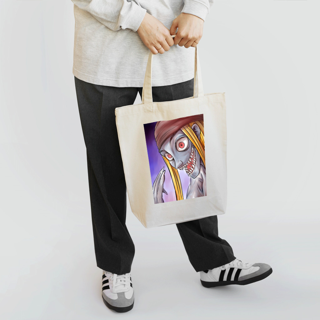 ドリルあたまのゾンビ兄ちゃん Tote Bag