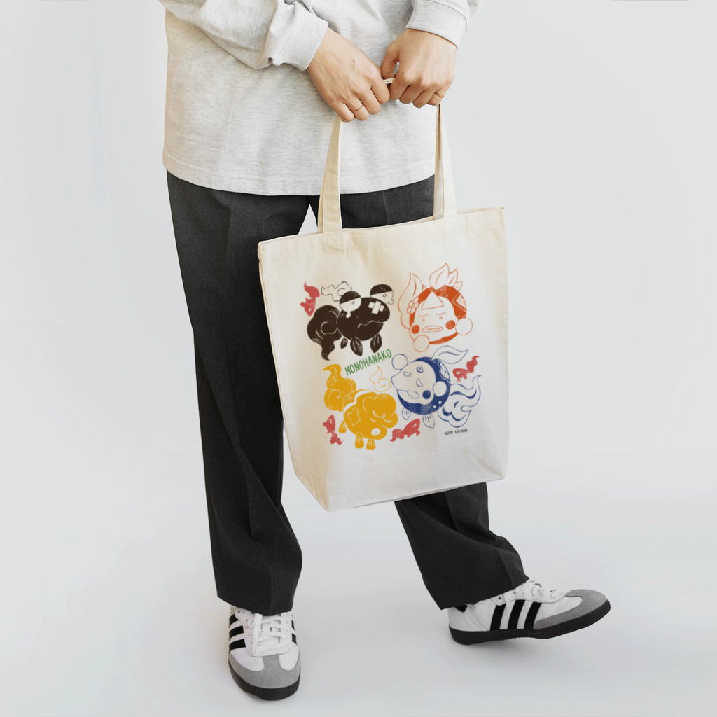 くりからはづきのMONOHANAKO／金魚の幽霊 トートバッグ Tote Bag