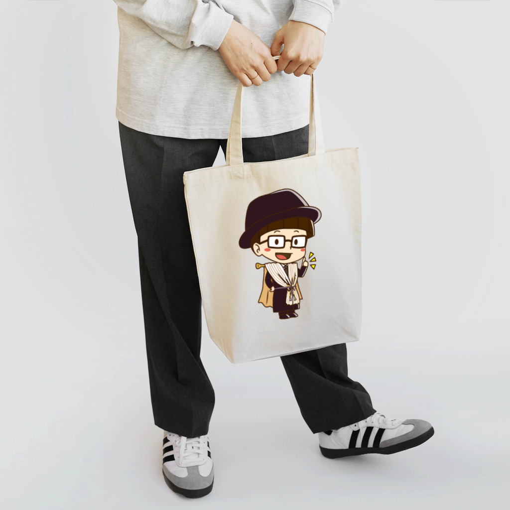 インテリアクレールのカーテンマンJr.（いいね）のトートバッグ Tote Bag