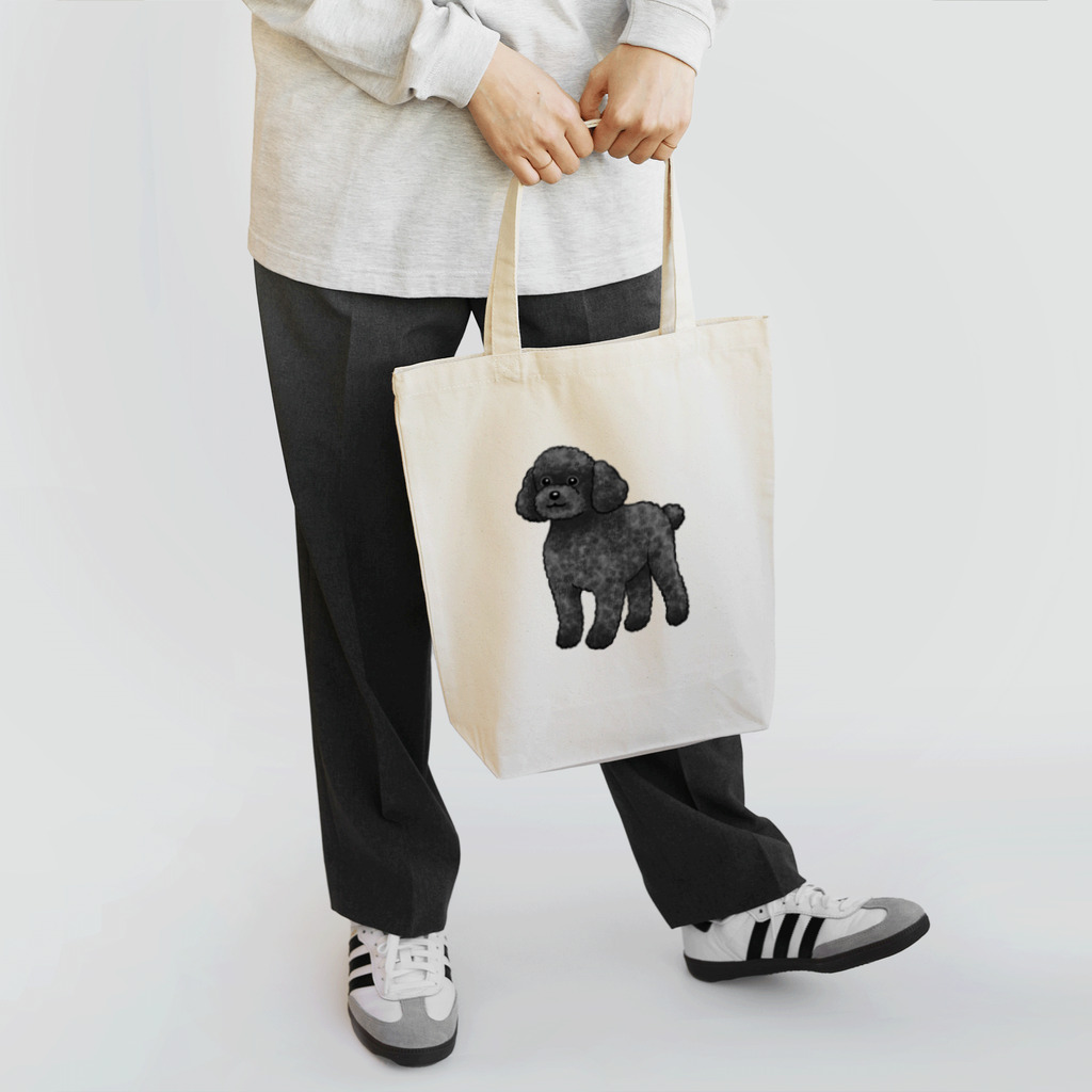 chippokeのトイプードル ブラック Tote Bag