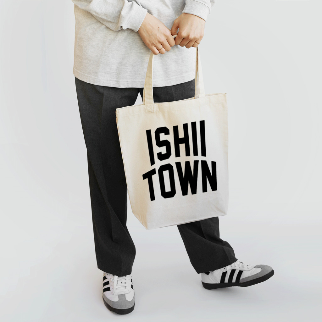 JIMOTOE Wear Local Japanの石井町 ISHII TOWN トートバッグ