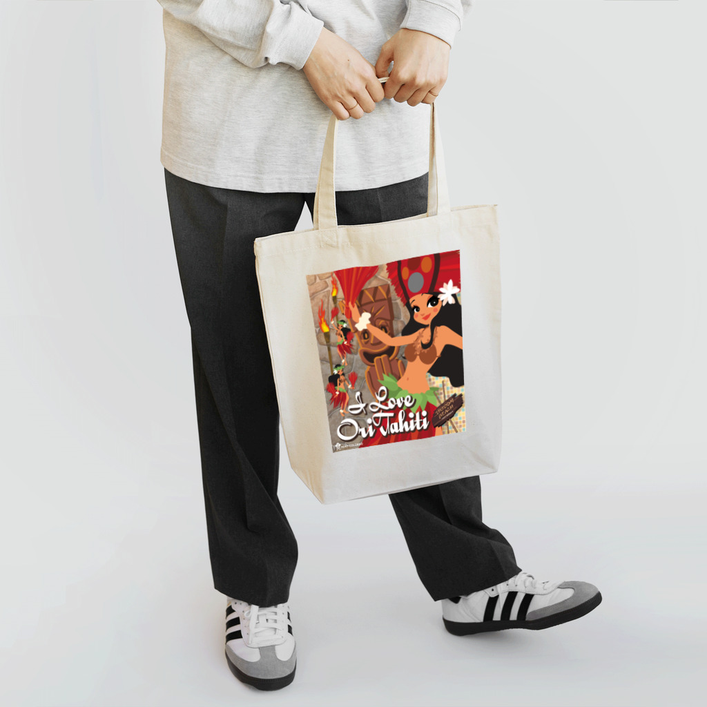 FOXY COLORSのタヒチアンダンス Tote Bag