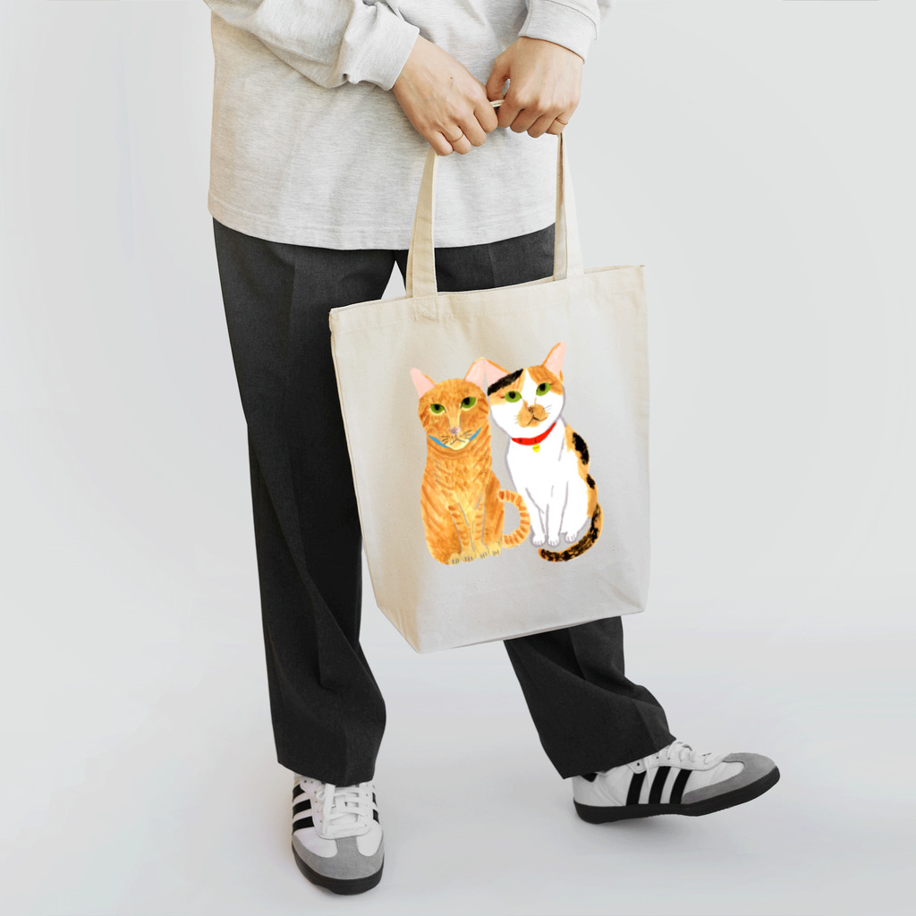 gogocats-shopの仲良し猫ちゃん2 Tote Bag