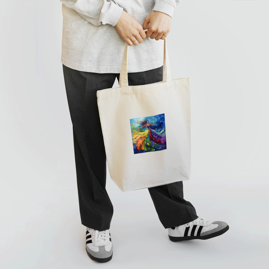 マツトの風に揺れる絵画 Tote Bag