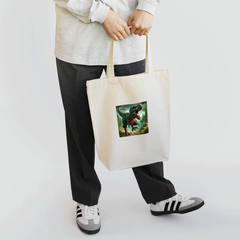 dinosaur_brothersのりあるティラノ② Tote Bag