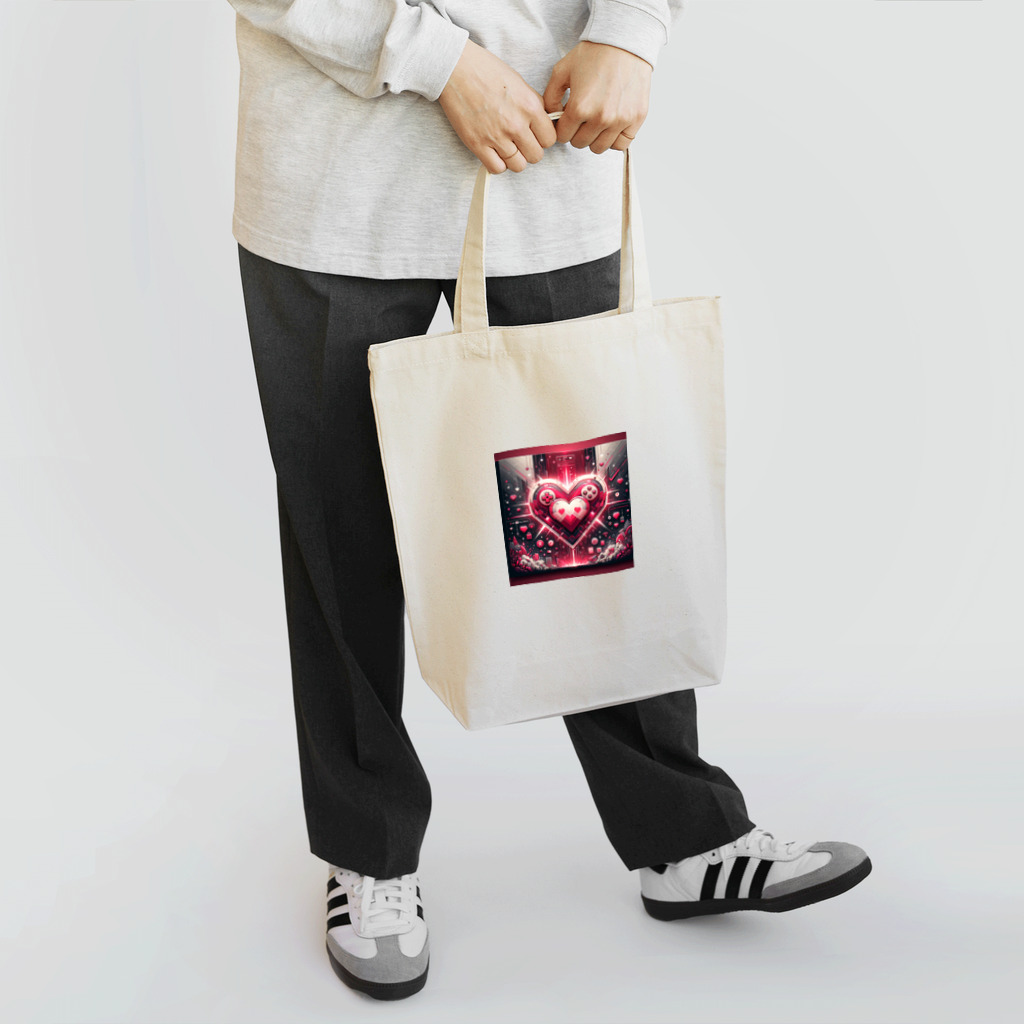 かんたん美人のメカハート Tote Bag